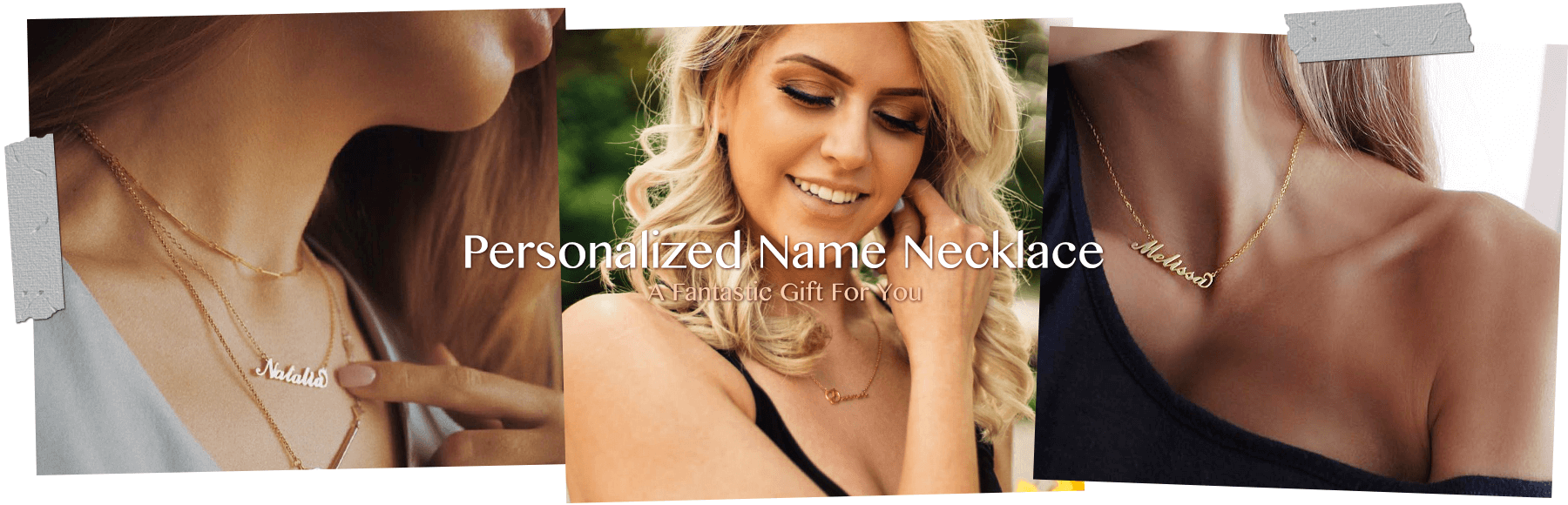 Name Necklace with Birth Flower and Birthstone - Custom Name Necklace - Personalized Name Necklace - Christmas Gift for Girls - Name Plate Necklace